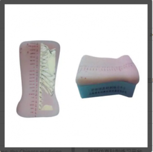 Simulation of human muscles, back acupuncture practice platform is more real