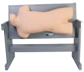 What are the advantages of using the small two abdominal puncture training model for training?