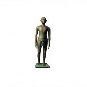 Precision teaching: antique bronze acupuncture training model