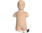 What is the core value of pediatric thoracentesis training model in medical education