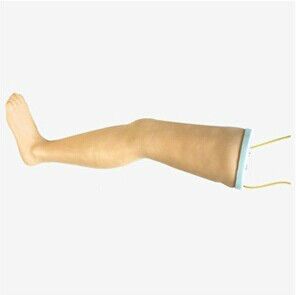 How can the IV leg model be a useful aid to nurses