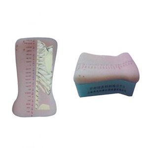 How does the back simulation acupuncture training Platform shorten the path of 'needle'
