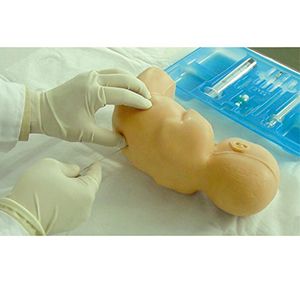 How can neonatal lumbar puncture models help build a better clinical training system?