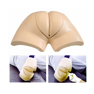 Manual defecation training model (dressed type)